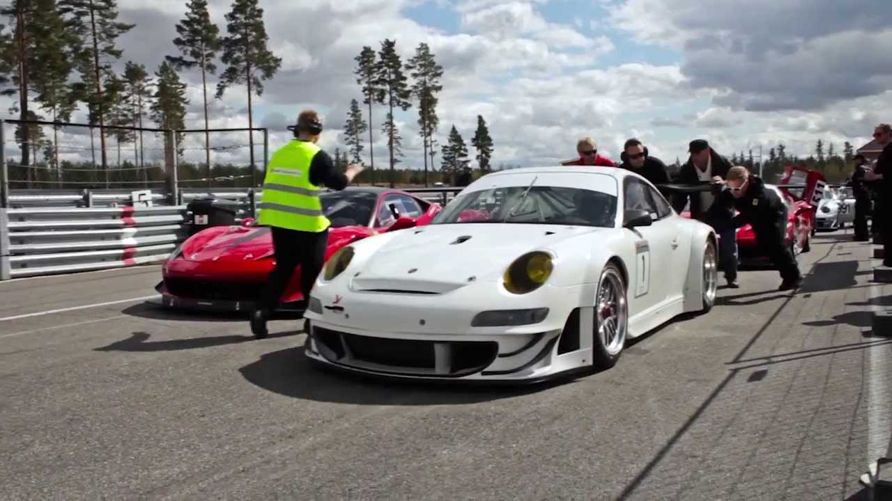 NM i GT Vålerbanen 10-12 Mai Autostrada Racing - YouTube