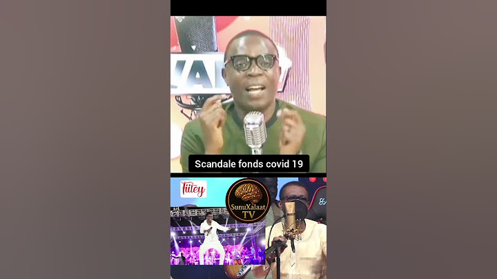 "Scandale fonds COVID-19 : des stars de la musique empochent des millions | Moustapha Diop #walftv