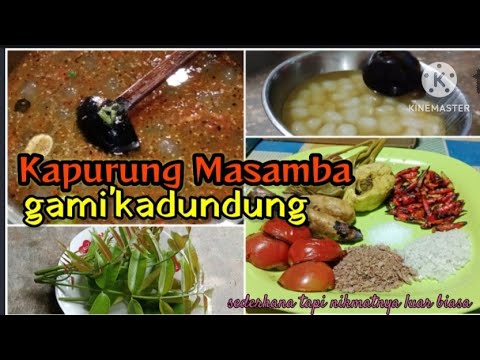 Resep Kapurung Masamba