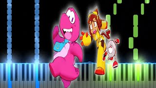 GAMEOVERSE - Theme Song (Piano Tutorial)