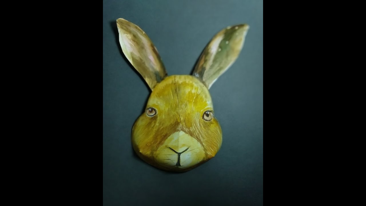 How to make rabbit mask l bunny mask Diy l paper craft l Animal mask l ...