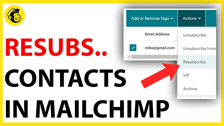 How to Resubscribe Contacts in Mailchimp [EASY GUIDE]