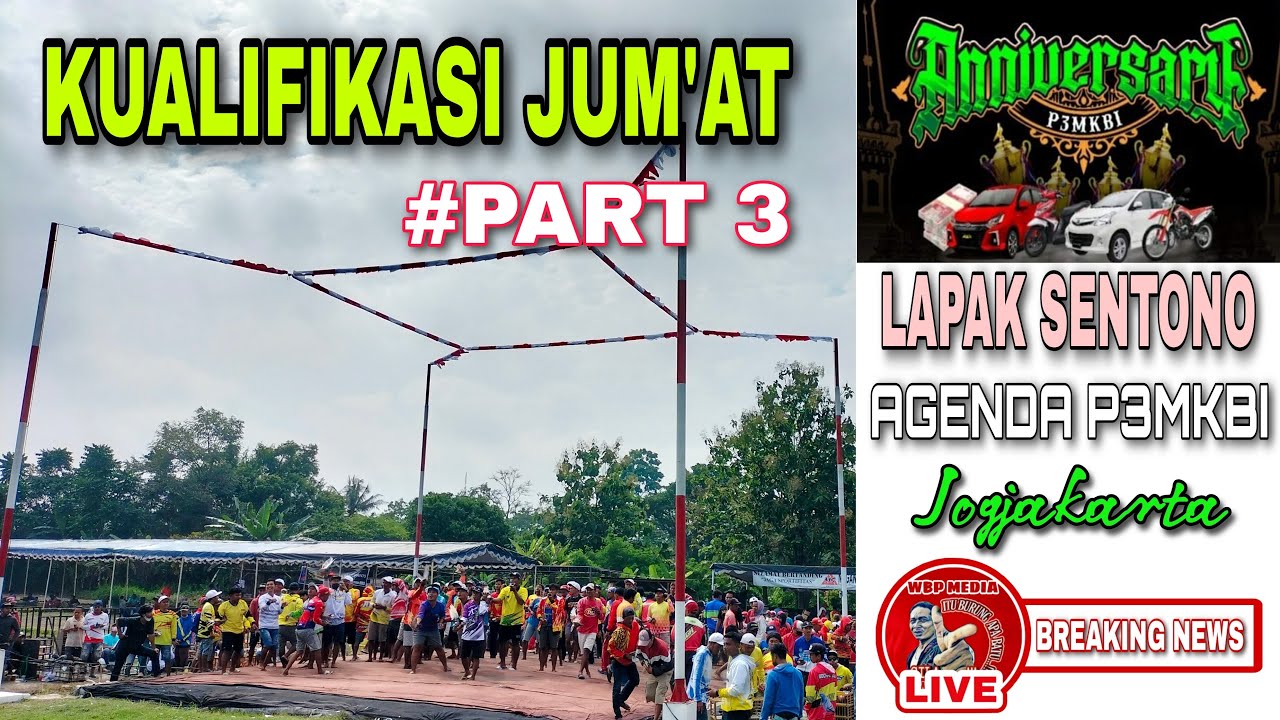 JUM'AT 3 KUALIFIKASI LAPAK SENTONO