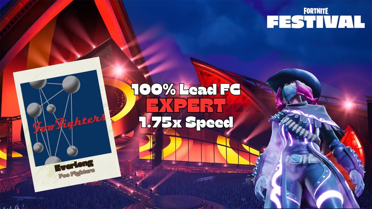 Everlong Foo Fighters Fortnite Festival S2 100 Lead FC 1.75x
