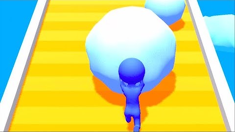 Snowball Run ☃️  All Levels Gameplay Android, IOS Walkthrough #1 🎮