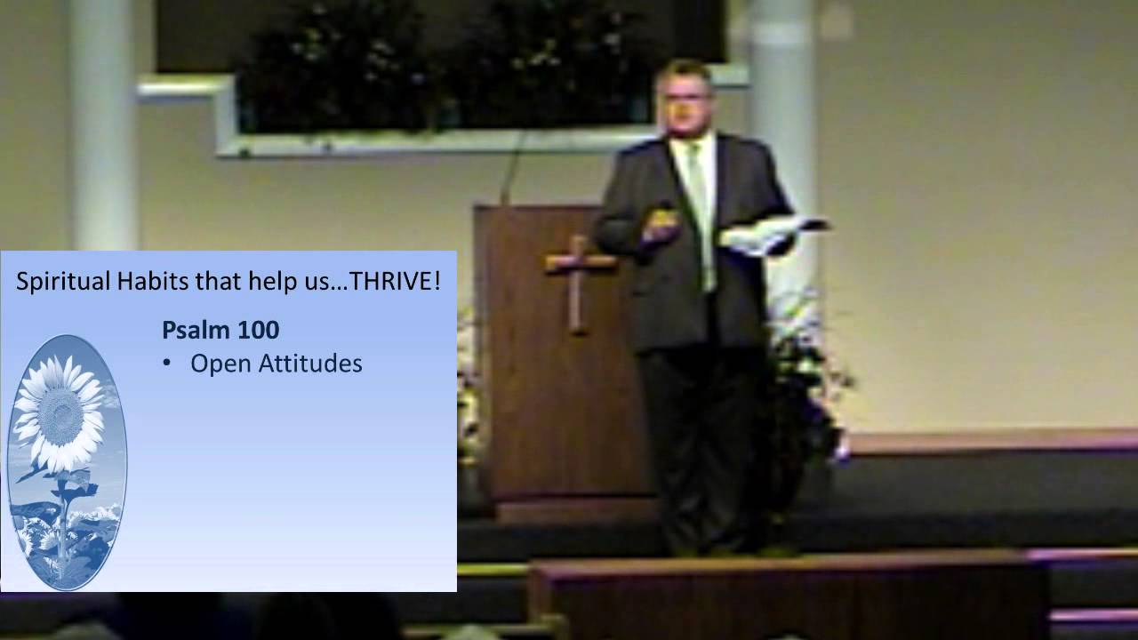 September 16, 2012 Thrive Core Discipline #2 - Worship By Bill Rasco ...