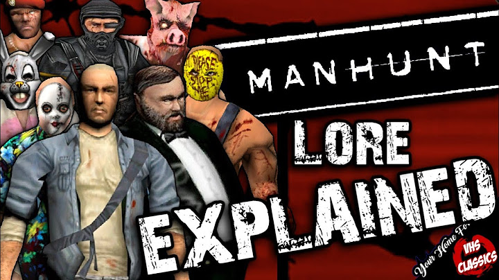 Manhunt Explained - 2 Hours of Manhunt Lore to Relax and Sleep to - Manhunt Lore