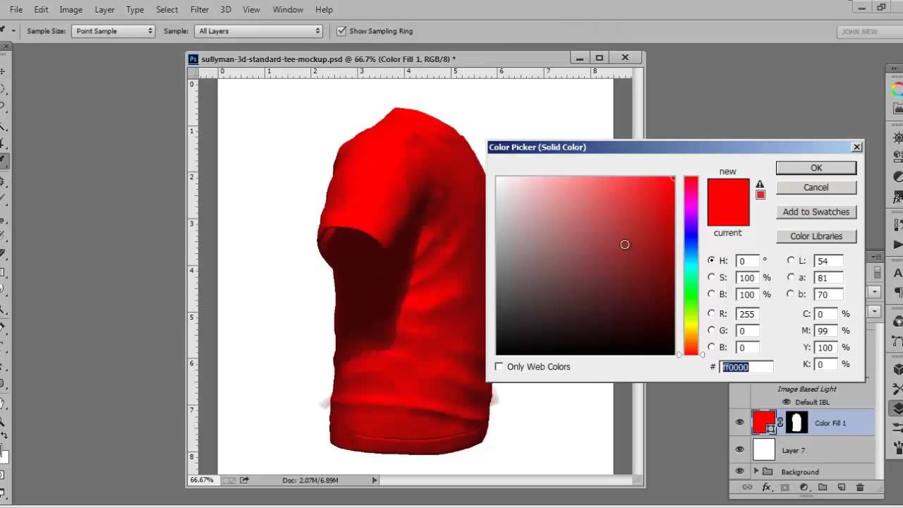 Download Free 3D tshirt Mockup - Photoshop by Sullyman - YouTube