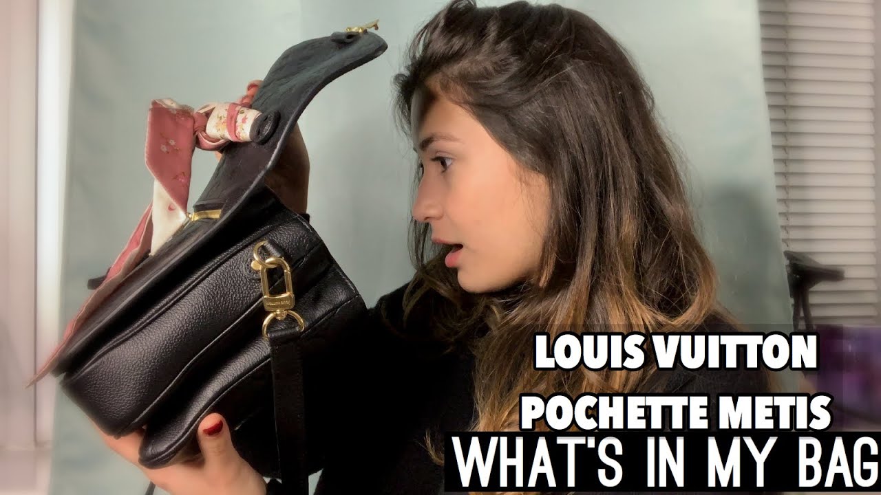 Louis Vuitton Pochette Metis | What&#39;s in my bag! - YouTube