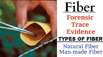 Types of Fiber || Natural fiber and Man-made fibers || Forensic science UGC NET
