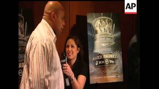 Basketball Hall of Famer Charles Barkley was in New York Tuesday as part of the broadcast team for t