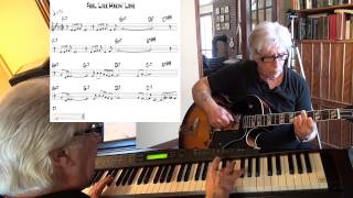 Video thumbnail of "Feel Like Makin' Love - guitar & piano funk jazz cover ( Eugene McDaniels )"