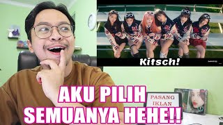 IVE - 'Kitsch' MV REACTION!! ( VISUAL SEMUA BANG MESSI!! )