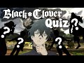 Guess Black Clover characters by silhouette! Black Clover Quiz!!