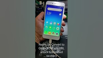 Redmi 5A Convert to Globalrom w/o BL Unlock w/o TWRP fix #globalrom #shortvideo #infiniteunlock