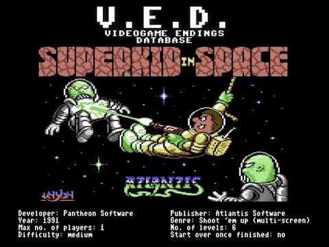 Superkid in Space - Commodore 64 - ending