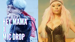 HEY MAMA x MIC DROP - David Guetta &amp; Nicki Minaj &amp; BTS (Mashup)