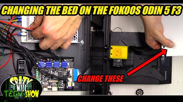 Changing the bed on the Fokoos Odin 5 F3