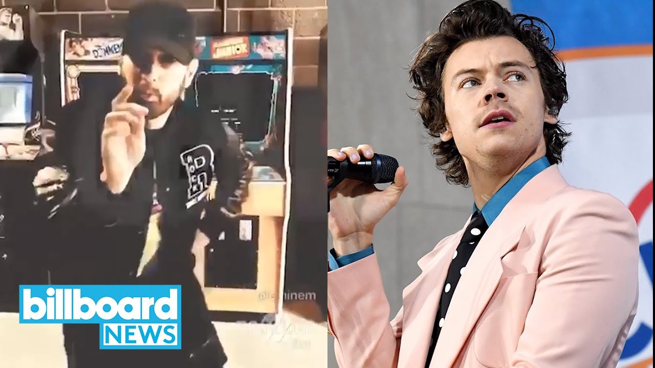 Harry Styles Gets Real About Isolation, Eminem on #GodzillaChallenge Winner & More | Billboard News