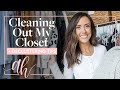 CLEANING OUT MY CLOSET + DECLUTTERING TIPS