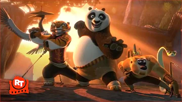 Kung Fu Panda 2 - Furious Five Fight Scene