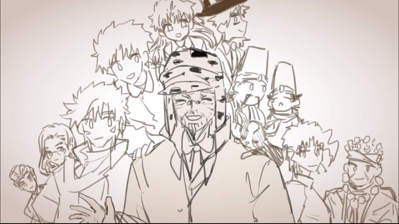 【手描きジョジョ】 波紋戦士でNo title （二部、三部有り）