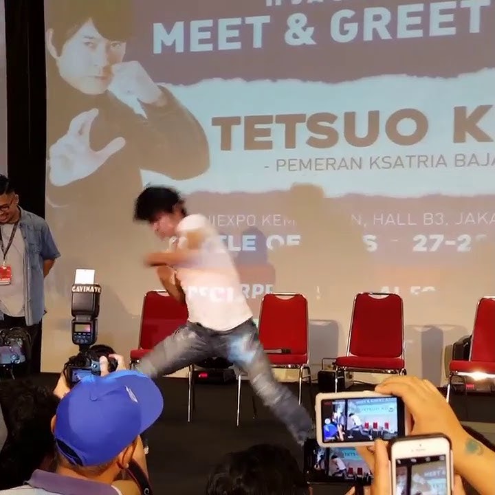 Kotaro Minami Henshin at Battle of Toys 2016 in Jakarta