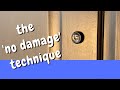 Peep Hole instal in timber door with no damage - Inspire DIY