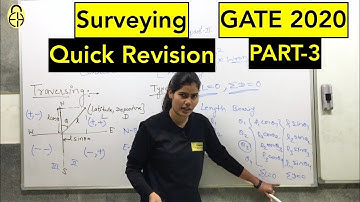 Unlock | Surveying Quick Revision | Part-3 | CIVIL Engineering | by Neelam Shekhawat | GATE 2020