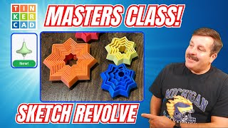 Master Sketch Revolve Tinkercad Fidget Stars In Minutes
