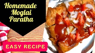 Homemade Moglai Paratha || Easy Recipe || Cooking Video ?