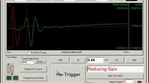 An introduction to the GDS Bender Element Software Control and data acquisition software