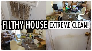 MOST SHOCKING Extreme Clean Ever! | Hoarder House Makeover Ep. 4  The Living Room!