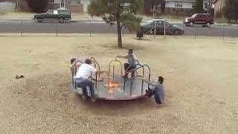 Merry-go-round of Death Take 1 - Angular Momentum