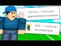 doing your arsenal dares.. (Roblox)