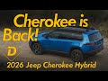 Jeep Cherokee is Back With Hybrid Power for 2026  #automobiles