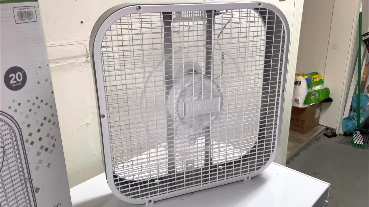 2021 Holmes Box Fan model HABF20 YouTube