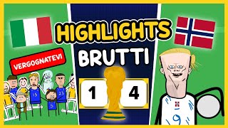 Download Lagu UMILIATI! ITALIA - NORVEGIA 1-4 | HIGHLIGHTS BRUTTI MP3