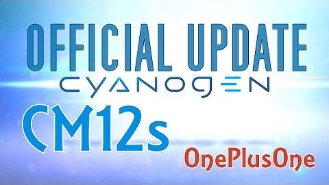 OTA TUTORIAL | Cyanogen-OS 12s [YNG1TASI3][OPO] .:Hrishi21007™:.