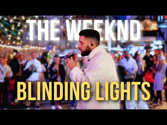 BLINDING LIGHTS - THE WEEKND | Luke Silva Cover (Live) class=