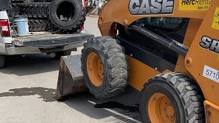 Skid Steer FAST Tire Changing