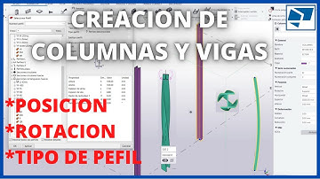 Tekla Structures 🏗 /V019.Creación de Columnas y Vigas ⛓