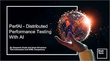 Webinar: PerfAI - Distributed Performance Testing With AI