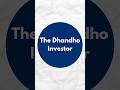 The Dhandho Investor by Mohnish Pabrai lessons #investing