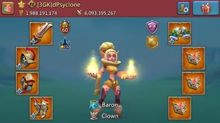 INSANE K740 WAR OF WONDERS! MAX ASTRALITE ACCOUNTS DEFENDING DOUBLE RALLIES! - Lords Mobile