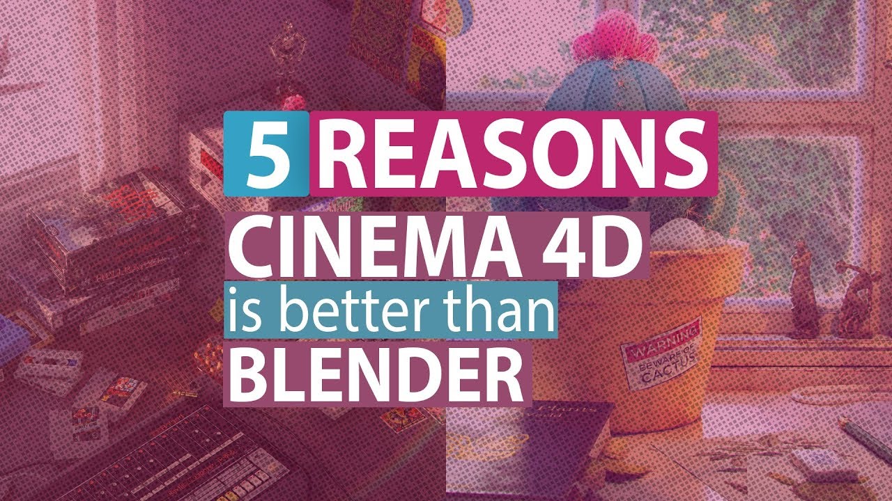 cinema 4d vs blender