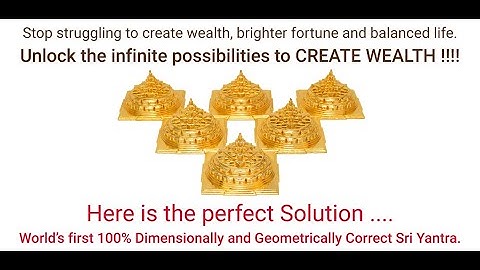 Unlocking the Mysteries: Exploring the Unique Geometry of the Shree Yantra