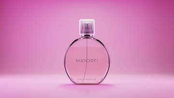 How I made this perfume render in Blender 3D