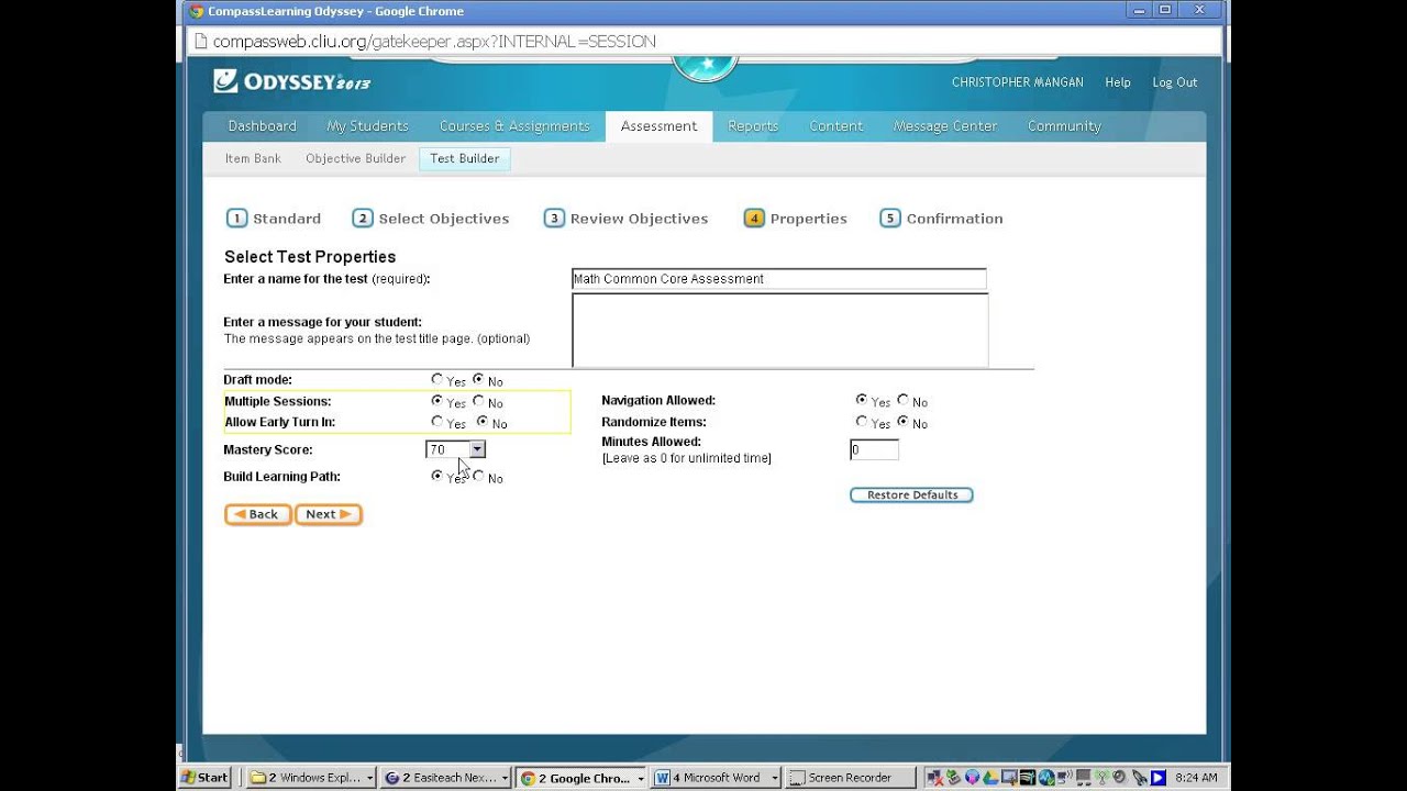 How to Create an Assessment that Builds a Learning Path in Compass ...