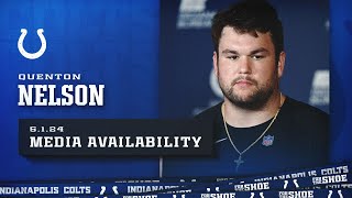 May 1, 2024 | Quenton Nelson Media Availability